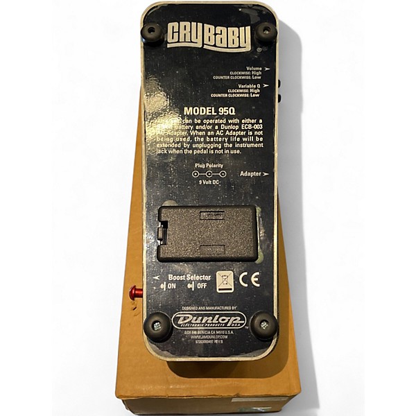 Used Dunlop CRYBABY 95Q Effect Pedal