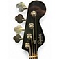 Used Squier PARANORMAL RASCAL Metallic Black Electric Bass Guitar