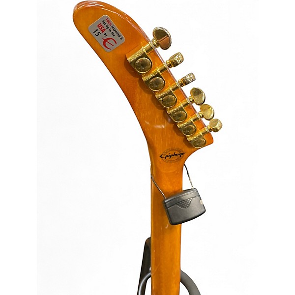 Used Epiphone Korina 1958 Explorer Natural Solid Body Electric Guitar