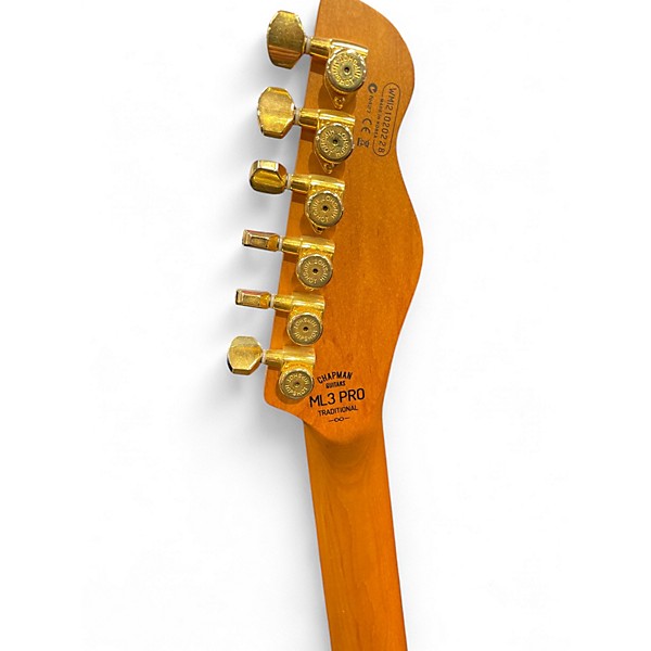 Used Chapman ML3 Pro Modern FOREST METALIC GREEN Solid Body Electric Guitar