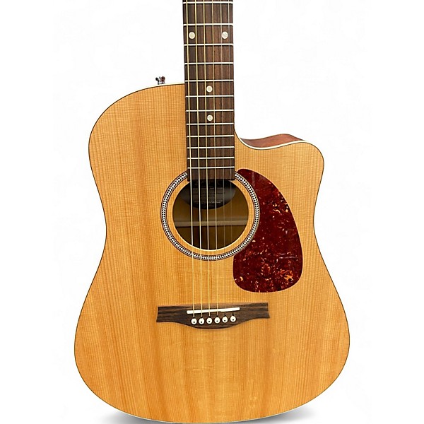 Used Seagull Coastline Slim CW Presys II Natural Acoustic Electric Guitar
