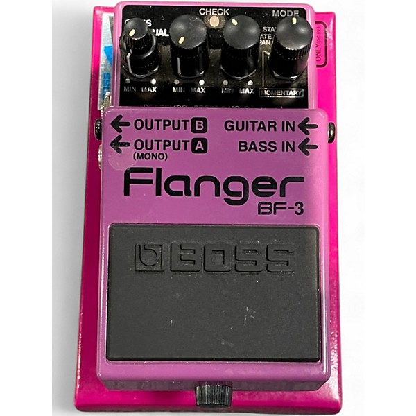 Used BOSS BF3 Flanger Effect Pedal