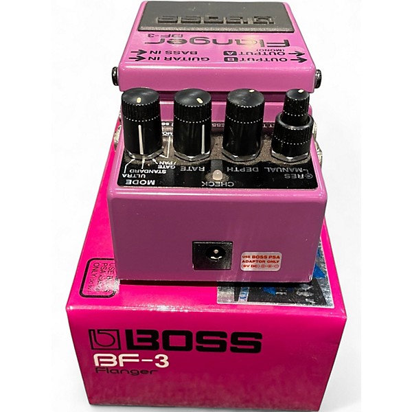 Used BOSS BF3 Flanger Effect Pedal