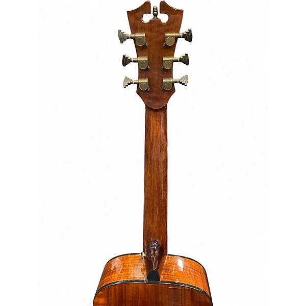 Used D'Angelico DAPTRVKOA Mahogany Acoustic Guitar