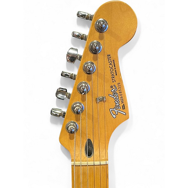 Used Fender 60th Anniversary Stratocaster Blizzard Pearl Solid Body Electric Guitar