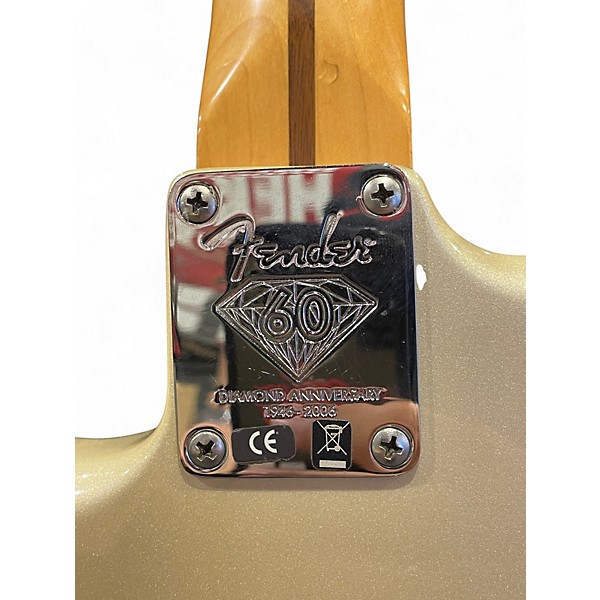 Used Fender 60th Anniversary Stratocaster Blizzard Pearl Solid Body Electric Guitar