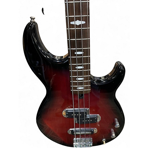 Used Yamaha bb414 2 tone burst Electric Bass Guitar