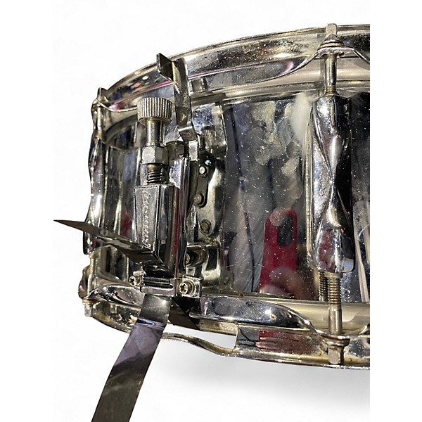 Used Olympic 14in Premier Snare Drum Chrome Drum