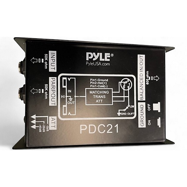 Used Pyle PDC21 Powered Speaker