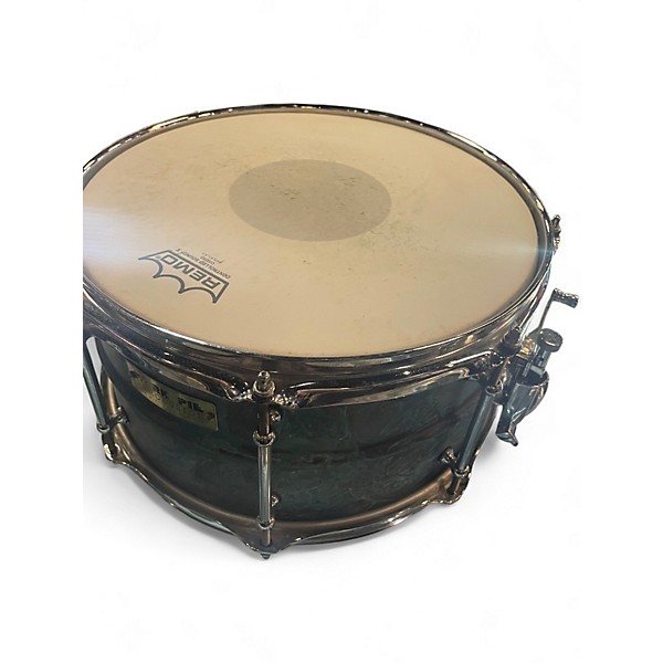 Used Pork Pie 14X8 BRASS Blue Drum