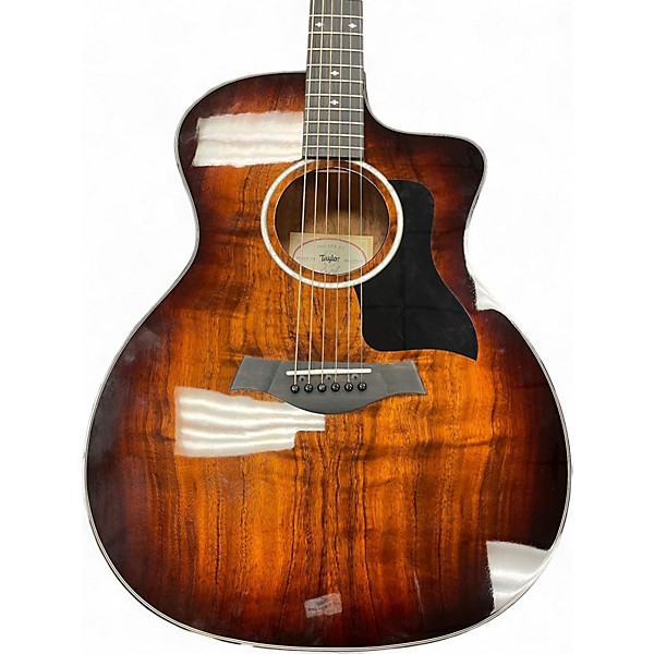 Used Taylor 224CEKDLX SHADED EDGE BURST Acoustic Electric Guitar