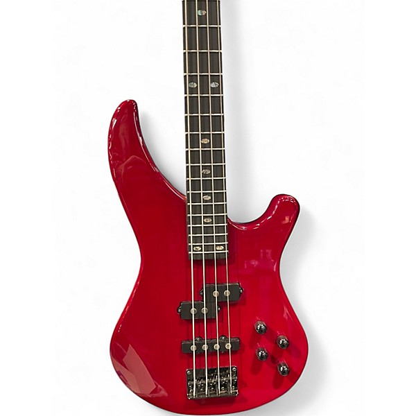 Used Mitchell MB200 red Electric Bass Guitar