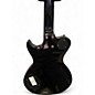 Used Silvertone James B Beam Black Solid Body Electric Guitar