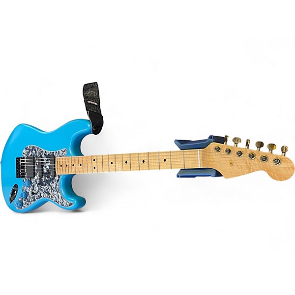 Used 2025 Warmoth CUSTOM S TAOS TURQUOISE Solid Body Electric Guitar