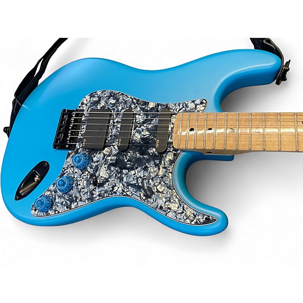 Used 2025 Warmoth CUSTOM S TAOS TURQUOISE Solid Body Electric Guitar