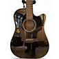 Used Takamine GD30-12 Black 12 String Acoustic Electric Guitar