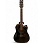 Used Yamaha FX335C Black Acoustic Electric Guitar thumbnail