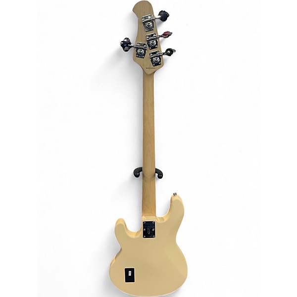 Used Sterling by Music Man STING RAY S.U.B. SERIES Antique White Electric Bass Guitar