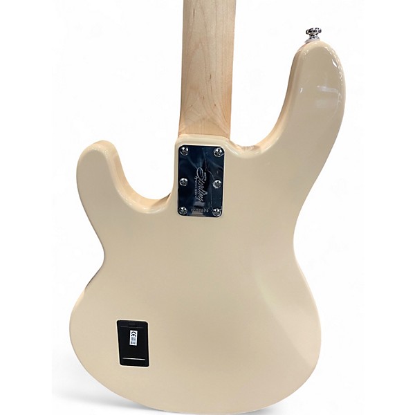 Used Sterling by Music Man STING RAY S.U.B. SERIES Antique White Electric Bass Guitar