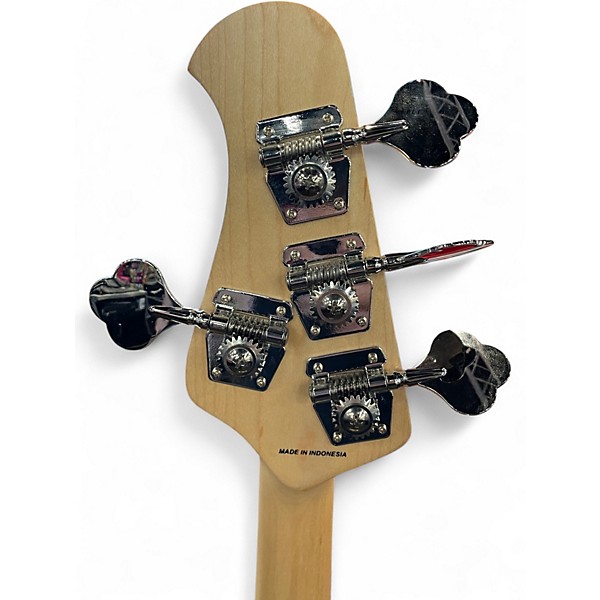 Used Sterling by Music Man STING RAY S.U.B. SERIES Antique White Electric Bass Guitar