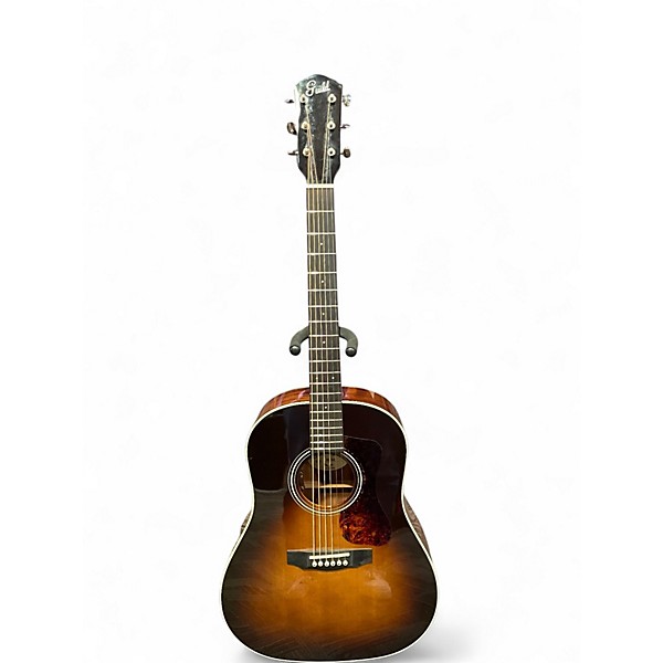 Used Guild DS240 2 Color Sunburst Acoustic Electric Guitar