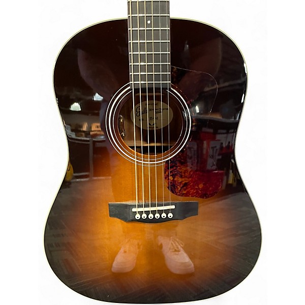 Used Guild DS240 2 Color Sunburst Acoustic Electric Guitar