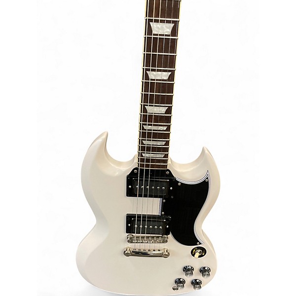 Used Epiphone 1961 Les Paul SG White Solid Body Electric Guitar