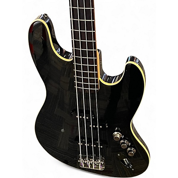 Used Fender Aerodyne Jazz Bass BLACK Electric Bass Guitar