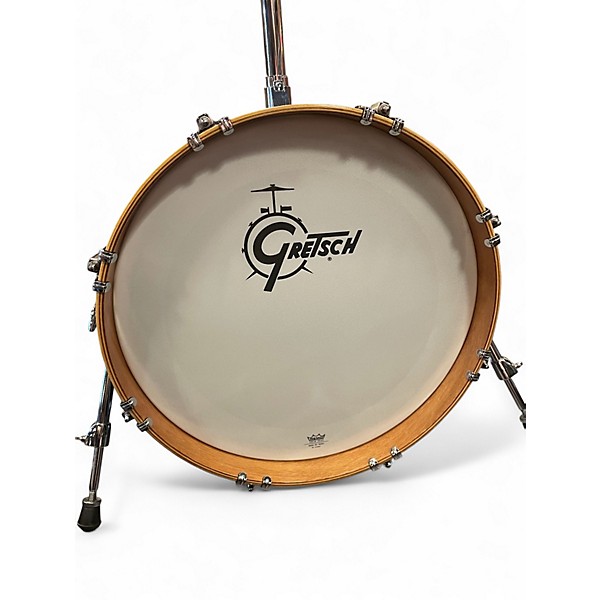 Used Gretsch Drums 4 Piece Catalina Club Piano Black Drum Kit