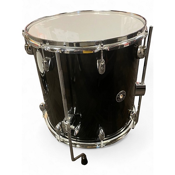 Used Gretsch Drums 4 Piece Catalina Club Piano Black Drum Kit