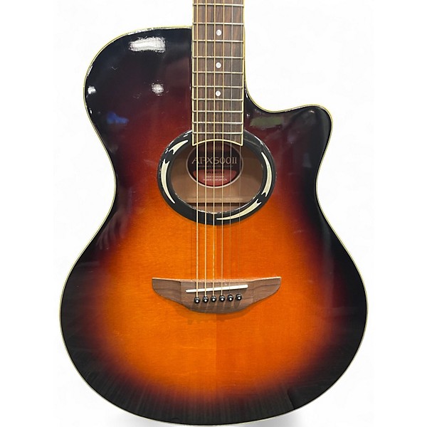 Used Yamaha APX500III 2 Color Sunburst Acoustic Electric Guitar