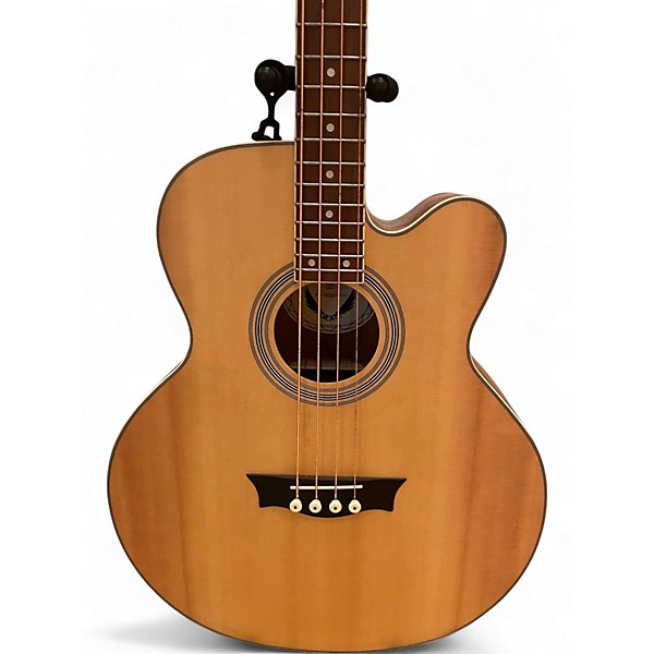 Used Dean EABC Natural Acoustic Bass Guitar