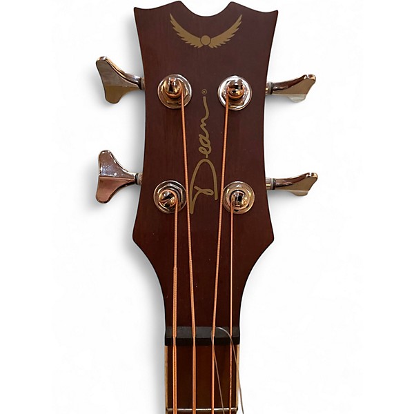 Used Dean EABC Natural Acoustic Bass Guitar