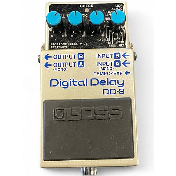 Used BOSS dd8 Digital Delay Effect Pedal