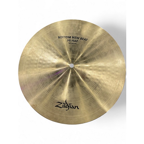 Used Zildjian 14in New Beat Hi Hat Pair Cymbal