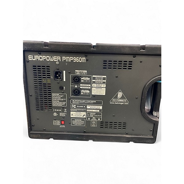 Used Behringer EUROPOWER PMP960M Powered Mixer