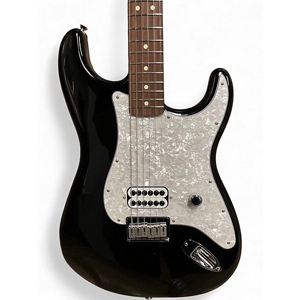 Used Fender Tom Delonge Signature Stratocaster Black Solid Body Electric Guitar