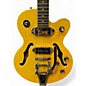 Used Epiphone Wildkat with Bigsby Antique Natural Hollow Body Electric Guitar
