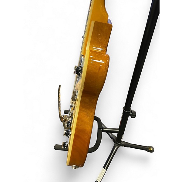 Used Epiphone Wildkat with Bigsby Antique Natural Hollow Body Electric Guitar