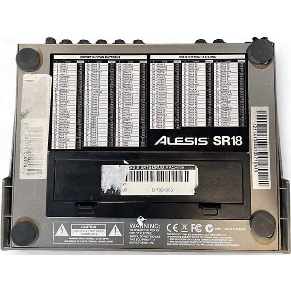 Used Alesis SR18 Drum Machine