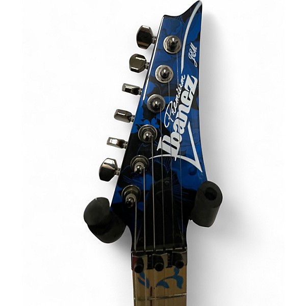 Used Ibanez JEM77P ELECTRIC BLUE Solid Body Electric Guitar