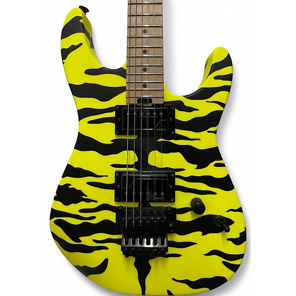 Used Charvel Satchell Signature Pro Mod Bengal Yellow Solid Body Electric Guitar