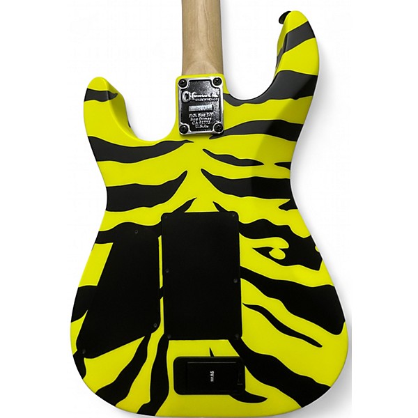 Used Charvel Satchell Signature Pro Mod Bengal Yellow Solid Body Electric Guitar