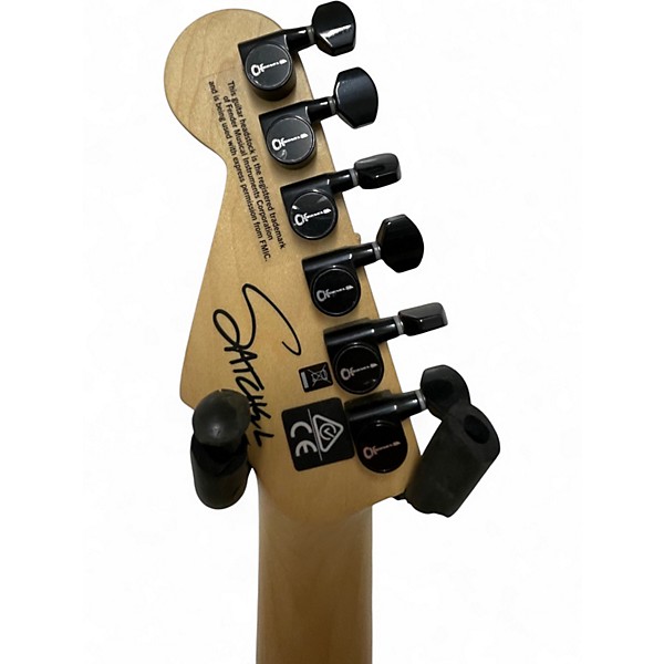 Used Charvel Satchell Signature Pro Mod Bengal Yellow Solid Body Electric Guitar