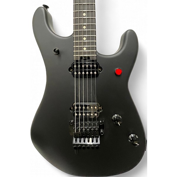 Used EVH 5150 Series Deluxe STEALTH BLACK Solid Body Electric Guitar