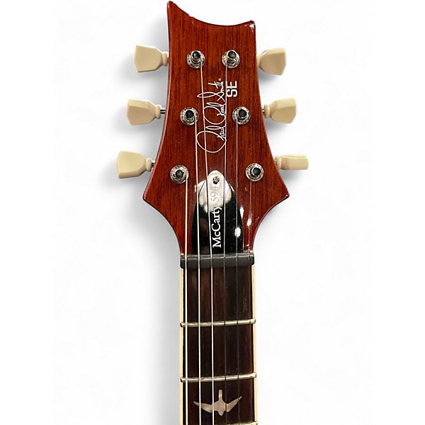 Used PRS SE Doublecut McCarty 594 Flame Maple Solid Body Electric Guitar