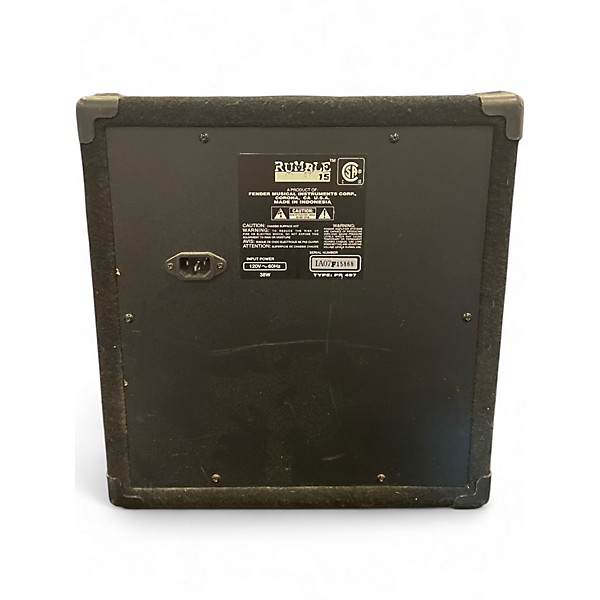 Used Fender Rumble 15 15W 1X8 Bass Combo Amp