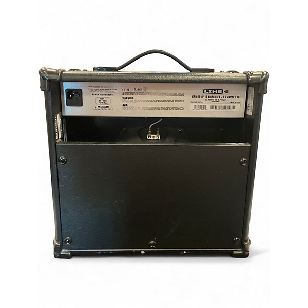 Used Line 6 Spider IV 15W 1X8 Guitar Combo Amp