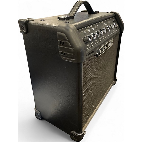 Used Line 6 Spider IV 15W 1X8 Guitar Combo Amp