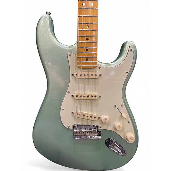 Used Fender American Professional II Stratocaster Mystic Surf Green Solid Body Electric Guitar
